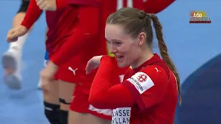 Europeo Femenino Austria-Hungría-Suiza 2024 - 1º Fase 1º Partido Grupo D. Dinamarca vs. Croacia